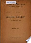Summer Session