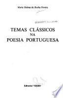Temas clássicos na poesia portuguesa