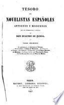 Tesoro de novelistas españoles antiguos y modernos