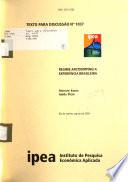 Texto para discussão