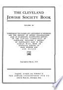 The Cleveland Jewish Society Book