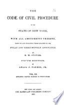 The Code of Civil Procedure of the State of New York