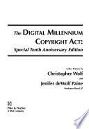The Digital Millennium Copyright Act