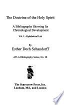 The Doctrine of the Holy Spirit: Alphabetical list