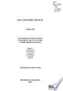 The Enrolled Customs Accounts