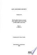 The Enrolled Customs Accounts (TNA:PRO E 356, E 372, E 364) 1279/80-1508/09 (1523/1524): E 356