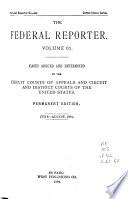 The Federal Reporter