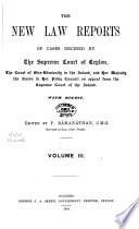 The New Law Reports
