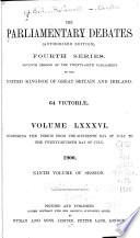 The Parliamentary Debates