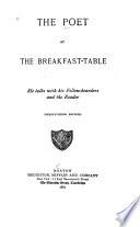 The Poet at the Breakfast-table