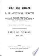 The Times Parliamentary Debates