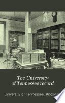 The University of Tennessee Record