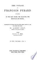 The Voyage of François Pyrard of Laval