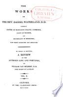 The Works of Daniel Waterland