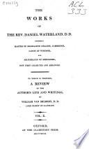 The Works of the Rev. Daniel Waterland ...