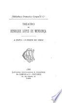 Theatro: A noiva. - O duque de Vizeu
