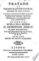 Tratado da versificaçaõ portugueza