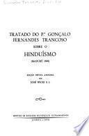 Tratado do Pe. Gonçalo Fernandes Trancoso sobre o hinduísmo (Maduré 1616)