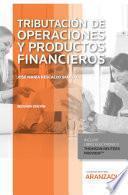 Livro Tributación de operaciones y productos financieros
