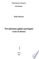 Trovadorismo galaico-português