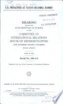 U.S. Initiatives at NATO's Istanbul Summit