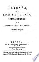 Ulysséa ou Lisboa edificada