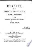 Ulysséa, ou, Lisboa edificada
