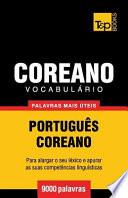 Vocabulario Portugues-Coreano - 9000 Palavras Mais Uteis