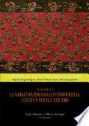 Livro Volumen 5. La narrativa peruana contemporánea. Cuento y novela (1920-2000)