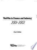 Who's who in Finance and Industry