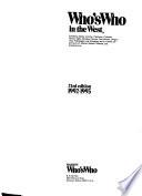 Who's who in the West