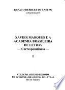 Xavier Marques e a Academia Brasileira de Letras